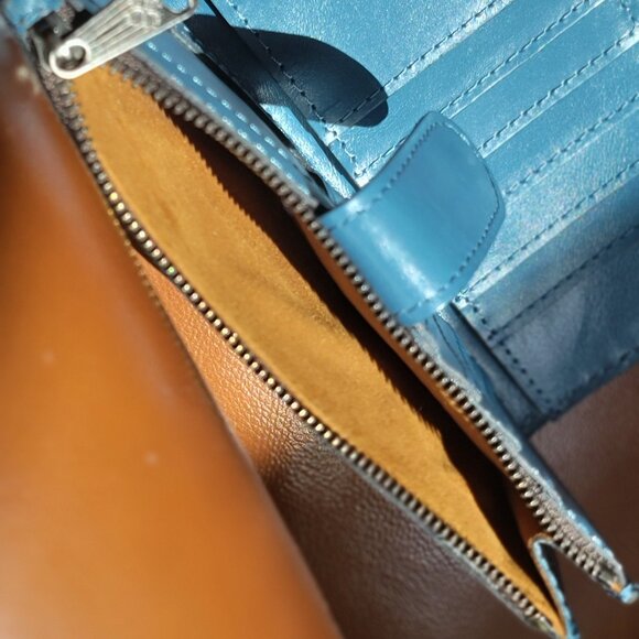 Blue Patricia Nash Wallet - Picture 4 of 6